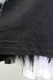 画像7: CIVARIZE / 脇ZIPポンチョ＋タンクSET F ブラックｘホワイト T-25-07-25-007-CI-to-YM-ZT (7)