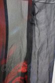 画像8: IFSIXWASNINE / TXS-4/W　インディアンフィッシュ バルーン袖シャツ 0（レディース） ブルーｘレッド T-25-07-25-009-IF-sh-YM-ZT (8)