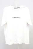 画像1: NO ID. / Two sides刺繍Tシャツ 1 ホワイト T-25-07-30-002-NO-ts-YM-ZT (1)