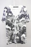 画像1: NO ID. / Wing プリントロングTシャツ 1 ホワイト T-25-09-03-005-NO-ts-YM-ZT (1)