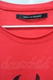 画像3: Moonage Devilment（清春） / COFFIN Tシャツ 44 レッド T-25-09-03-006-0-ts-YM-ZT (3)