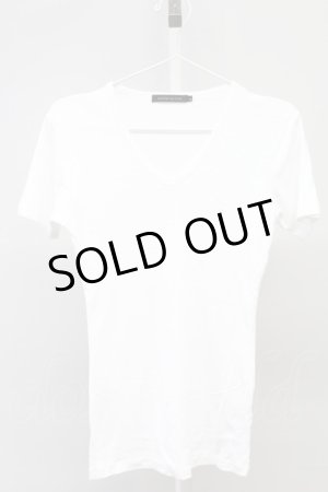 画像: GOSTAR DE FUGA / 半袖エンブレム刺繍Tシャツ 44 ホワイト T-25-09-05-002-GO-ts-YM-ZT