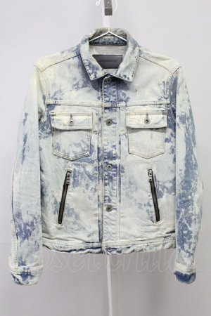 画像: 5351pour les Hommes / ストレッチデニムGジャンブリーチジャケット 1 インディゴ T-25-09-05-016-53-ja-YM-ZT026
