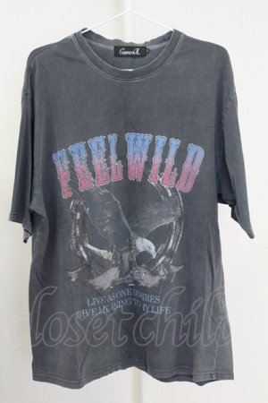画像: CavariA / ユーズドクルーネックTシャツ 44 グレー T-25-09-11-003-Ca-to-YM-ZT