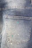 画像7: CavariA / ペイントリペアダメージスキニーデニムパンツ 44 インディゴ T-25-09-11-045-Ca-pa-YM-ZT (7)