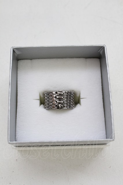 SALE】gunda（ガンダ） 13 RING /シルバー/12 メンズクローゼットチャイルド