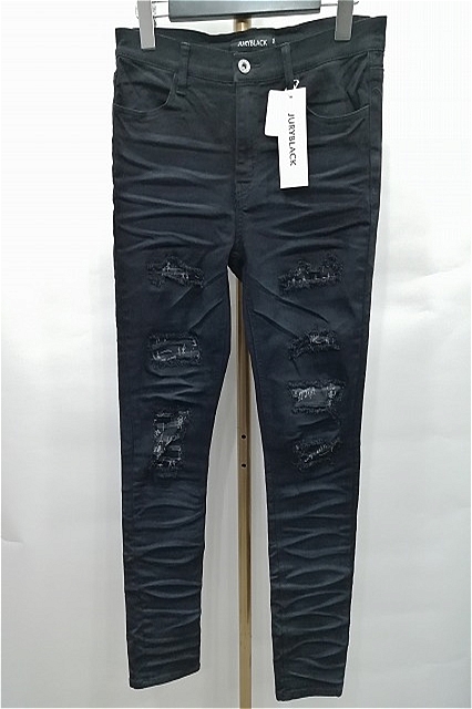 新品タグ付き　JURYBLACK スタッズ パンツ