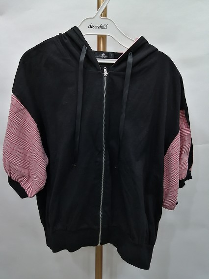 NieR 半袖ジップパーカー