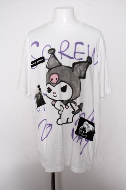 GUERNIKA Tシャツ.SANRIO CHARACTERS クロミ /ホワイト/XXL O-22-09-04